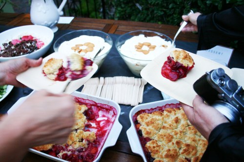 Another shot of dessert...because it was just SO delicious! 