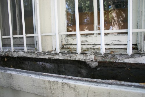 Even more sad and exposed wood! 